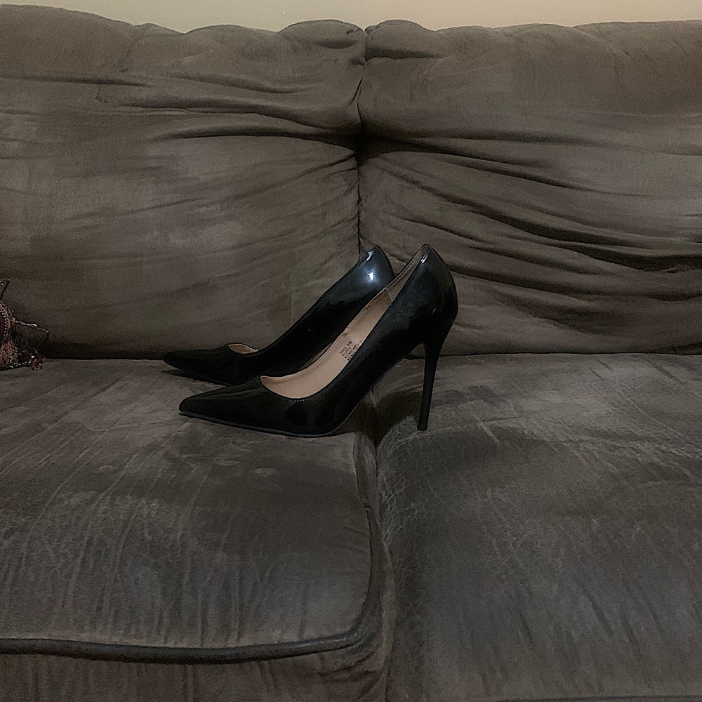 Black Madden Girl Heels